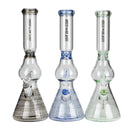NG | 16" Pear Shape Tube with UFO Perc [BO-066] Glass Bong High-End Brands Glass