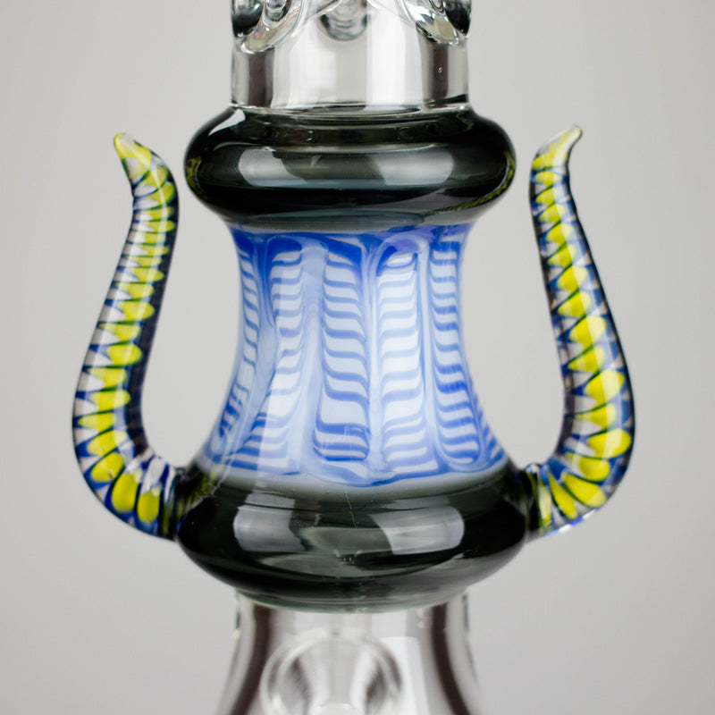NG | 17" Crowned Diablo Bong [S391] Glass Bong High-End Brands Glass