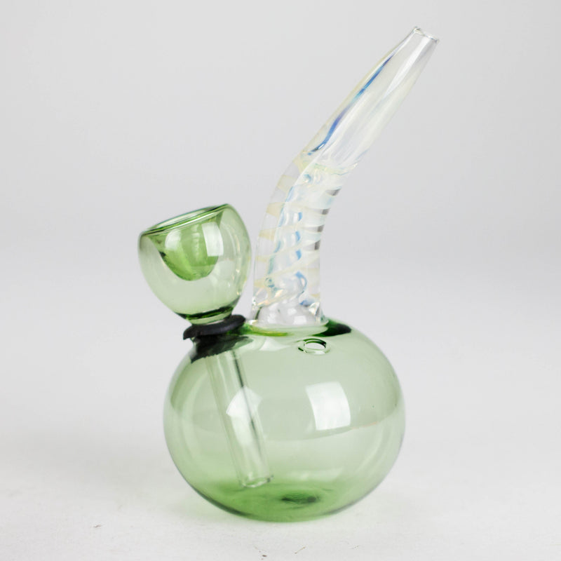 O 5" Twist Color Glass Bong – Assorted Colors