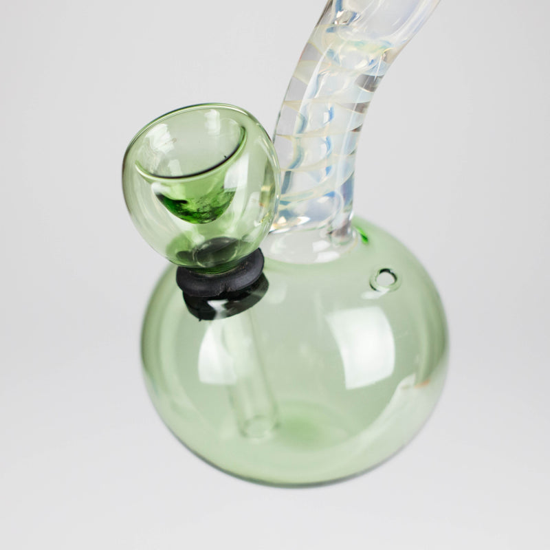 O 5" Twist Color Glass Bong – Assorted Colors