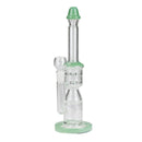 12" Honeycomb Diffuser Glass Water Bong – Assorted Colors Glass Bong RMG WHOLESALE