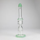 12" Honeycomb Diffuser Glass Water Bong – Assorted Colors Glass Bong RMG WHOLESALE