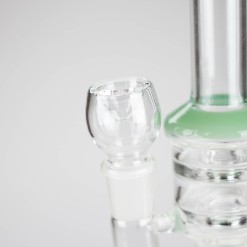 O 12" Honeycomb Diffuser Glass Water Bong – Assorted Colors