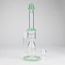 12" Honeycomb Diffuser Glass Water Bong – Assorted Colors Glass Bong RMG WHOLESALE