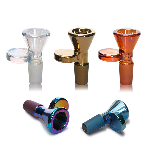 14mm Holographic Rainbow Bowl - Assorted Colours Bowl · Banger · Oil Burner Small Biz Distributors
