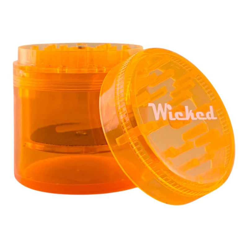 O Wicked | Acrylic 4-Part Grinder – 63mm x 69mm (12 PCS)