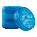Wicked | Acrylic 4-Part Grinder – 63mm x 69mm (12 PCS) Display Pack Super Supplys Inc