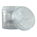 Wicked | Acrylic 4-Part Grinder – 63mm x 69mm (12 PCS) Display Pack Super Supplys Inc