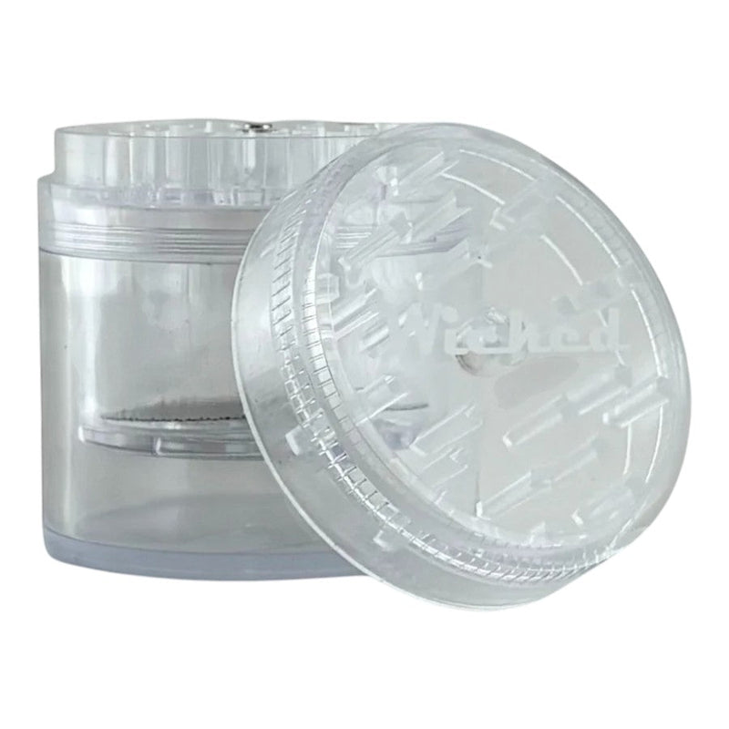 O Wicked | Acrylic 4-Part Grinder – 63mm x 69mm (12 PCS)