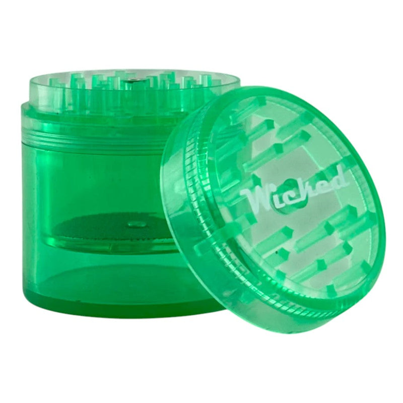 O Wicked | Acrylic 4-Part Grinder – 63mm x 69mm (12 PCS)