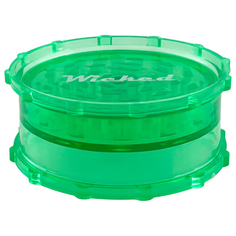 O Wicked | Plastic Herb Grinder 2-Parts - 6CT