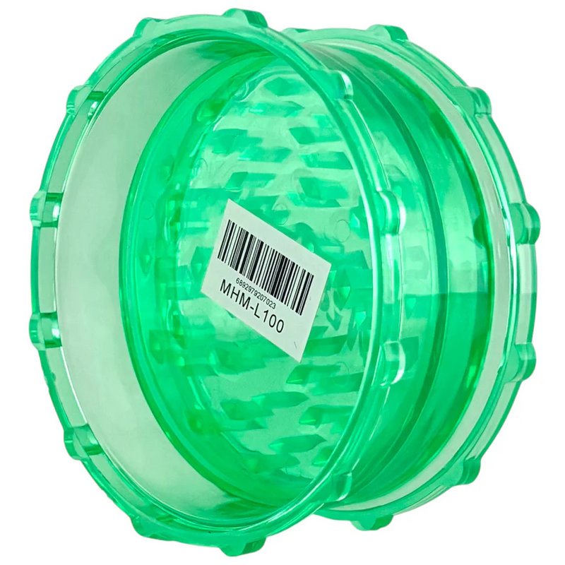 O Wicked | Plastic Herb Grinder 2-Parts - 6CT