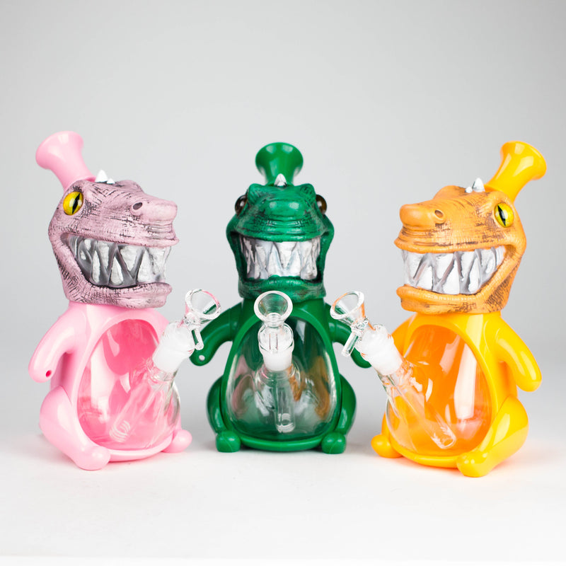 O 8" Dinosaur Kalakala water pipe