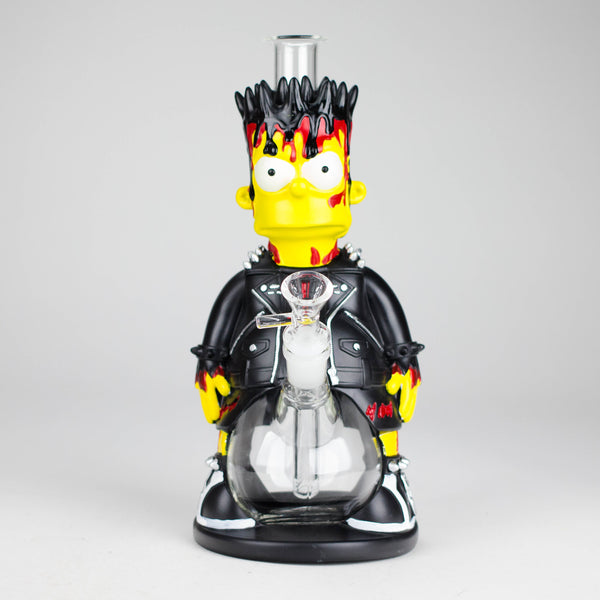 O 11.5" Spiky Rebel water pipe