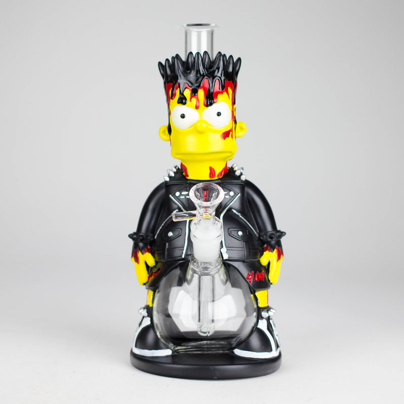 O 11.5" Spiky Rebel water pipe