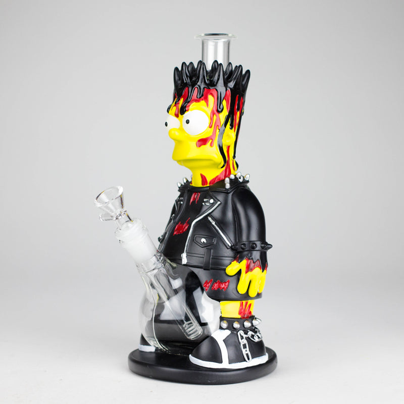 O 11.5" Spiky Rebel water pipe