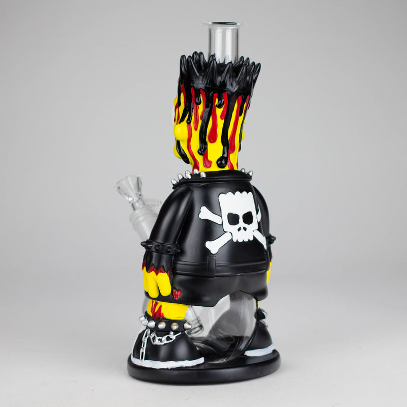 O 11.5" Spiky Rebel water pipe