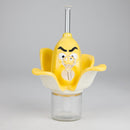 8.9" Banana water pipe Resin · Silicone · Plastic Bong JJ Distribution