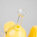 8.9" Banana water pipe Resin · Silicone · Plastic Bong JJ Distribution