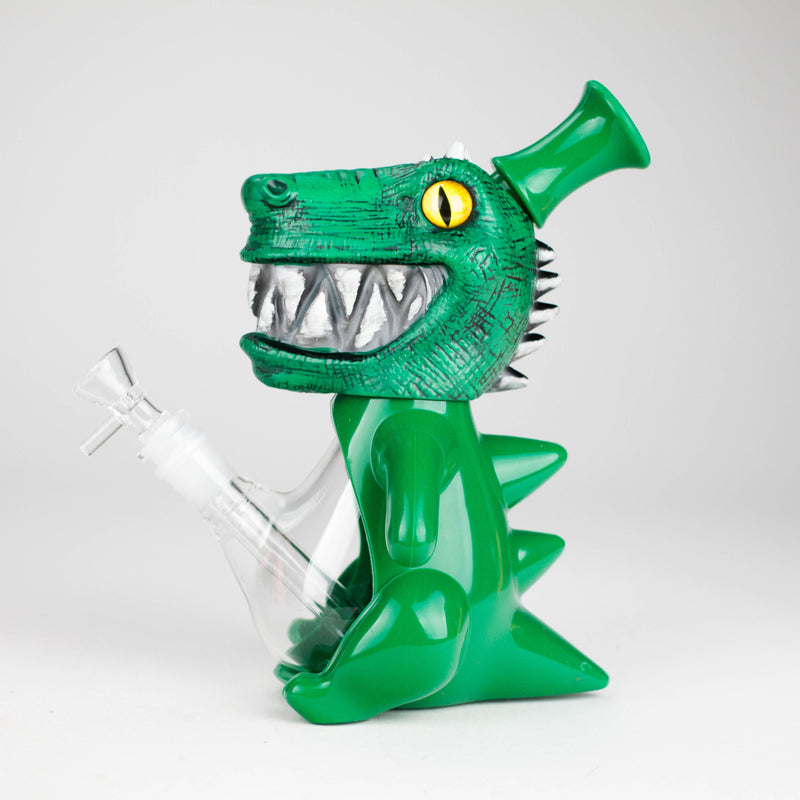 O 8" Dinosaur Kalakala water pipe