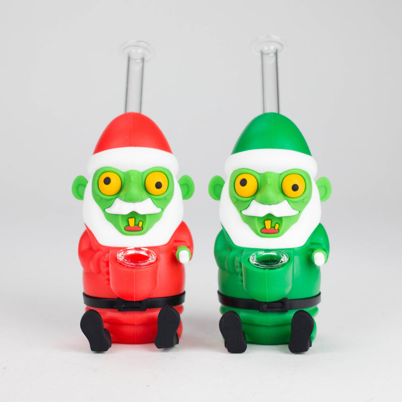 O 5" Zombie Santa water pipe