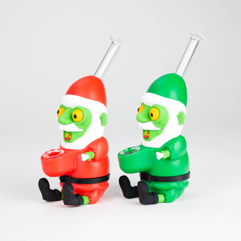 O 5" Zombie Santa water pipe