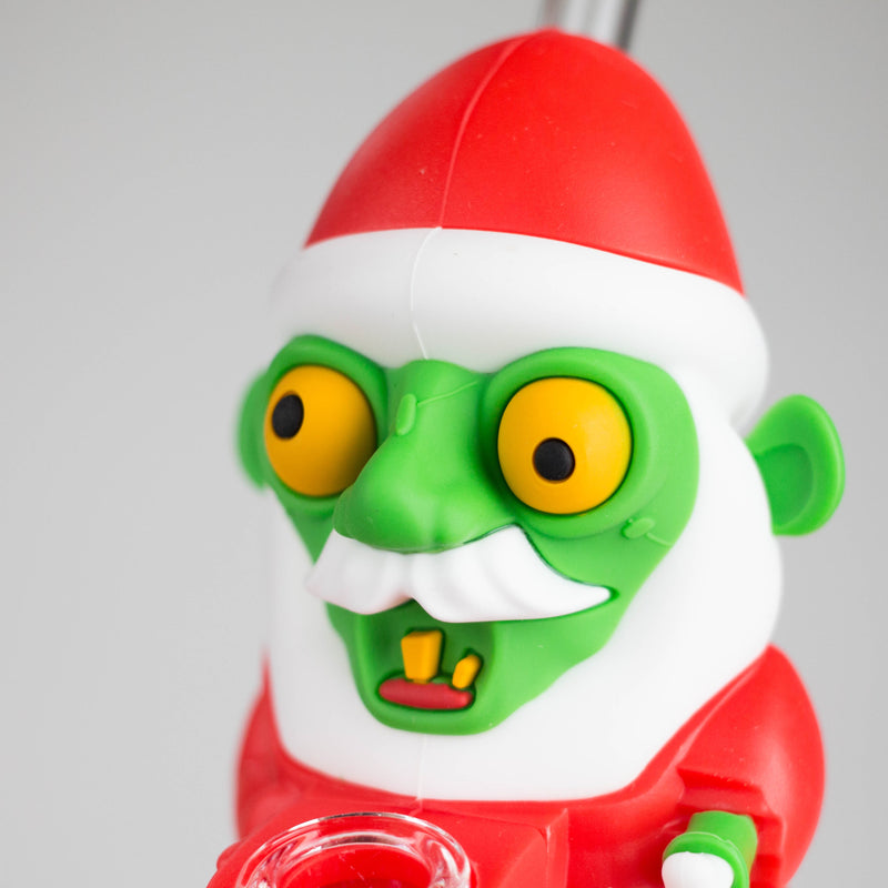 O 5" Zombie Santa water pipe