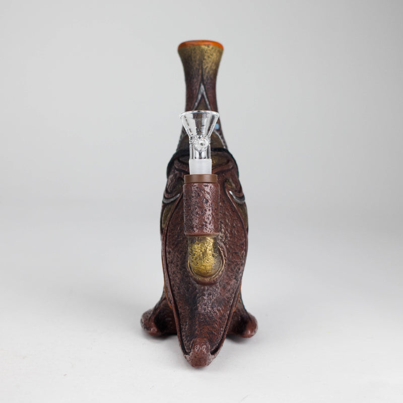 O 7.8“ Vinyl indian elements water pipe