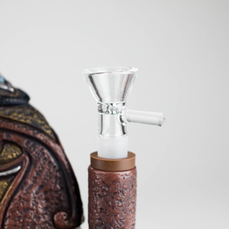 O 7.8“ Vinyl indian elements water pipe