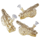 4″ Artillery Design Glass Pipe – Yellow [SMKZ179] Glass Bong Canadian Distributor