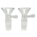 14mm Clear High Quality Glass Bowl - Clear (CC59) Bowl · Banger · Oil Burner Canadian Distributor