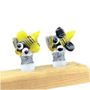 Bees Glass Bowl - Assorted (CC485) Bowl · Banger · Oil Burner Canadian Distributor