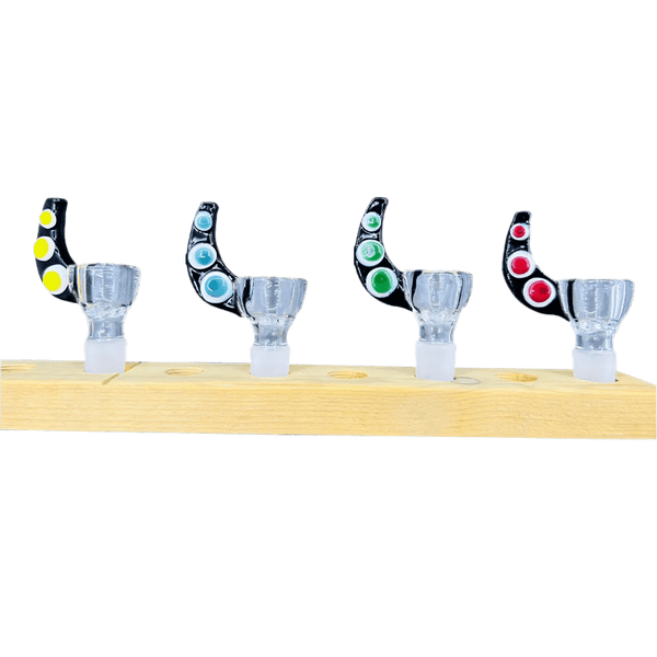 Handle Glass Bowl - Assorted (CC486) Bowl · Banger · Oil Burner Canadian Distributor