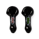 Red Eye Glass® | 3.75" Boo & Bae Spoon Hand Pipe 2 Pack W/Collectible Tin Glass Pipe West Coast Gifts