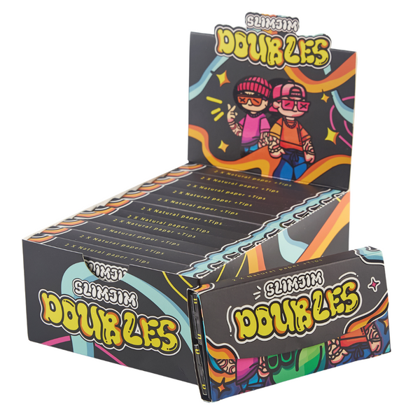 O Slimjim – Doubles (King Size Papers + Tips x 2) (Box of 12)