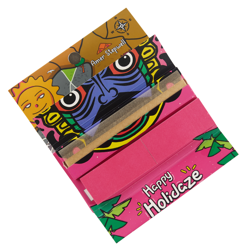 O Holidaze (INDIA Edition) - King Size Papers + Grinder + Tray (Box of 16)
