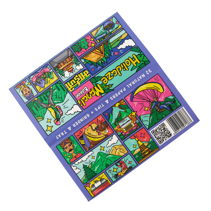 O Holidaze (INDIA Edition) - King Size Papers + Grinder + Tray (Box of 16)