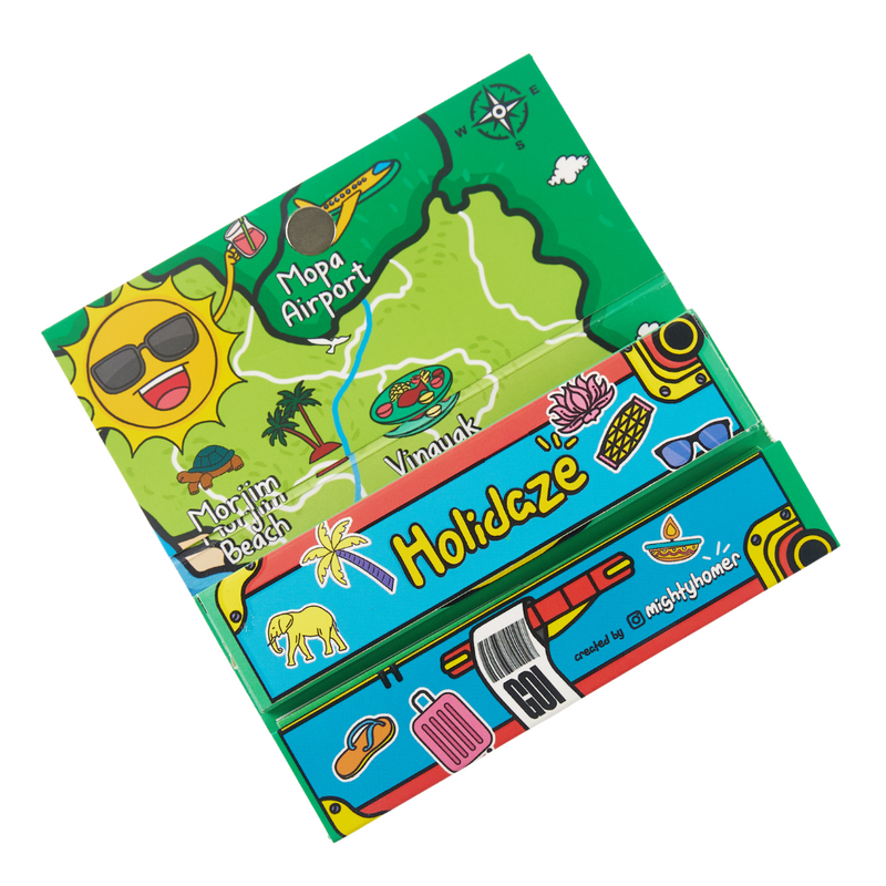 O Holidaze (INDIA Edition) - King Size Papers + Grinder + Tray (Box of 16)