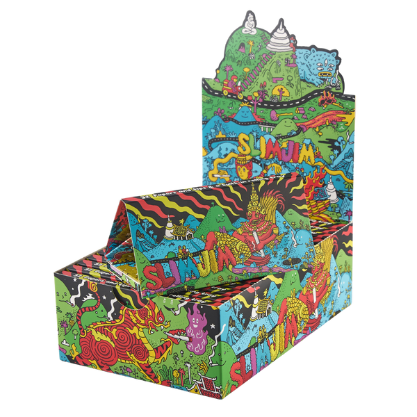 O Slimjim x Jacob - King Size Papers + Grinder + Tray (Box of 16)