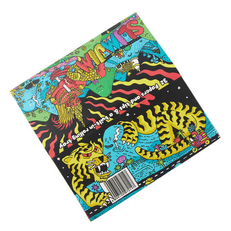 O Slimjim x Jacob - King Size Papers + Grinder + Tray (Box of 16)