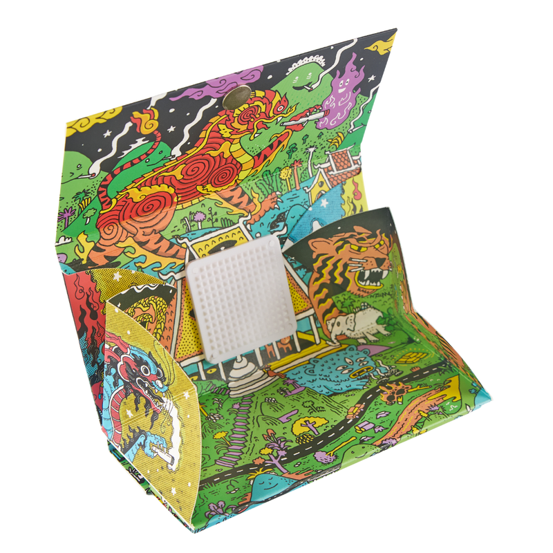 O Slimjim x Jacob - King Size Papers + Grinder + Tray (Box of 16)