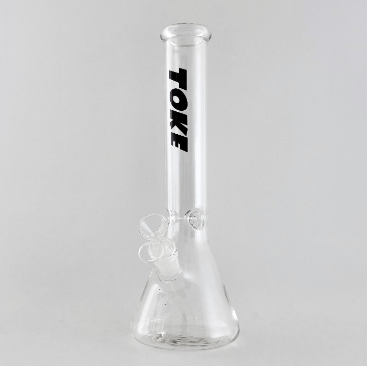 O TOKE - 12" Beaker Bongs – 4mm Thick Glass