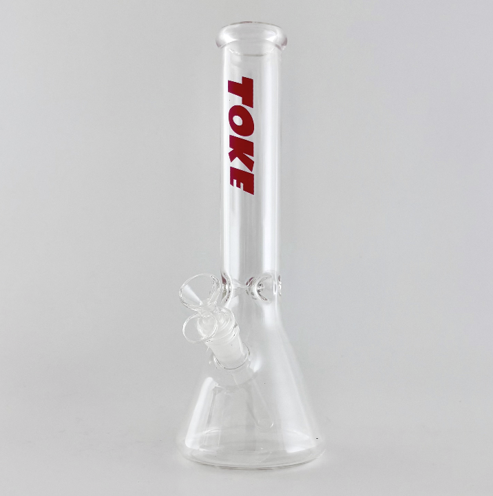 O TOKE - 12" Beaker Bongs – 4mm Thick Glass