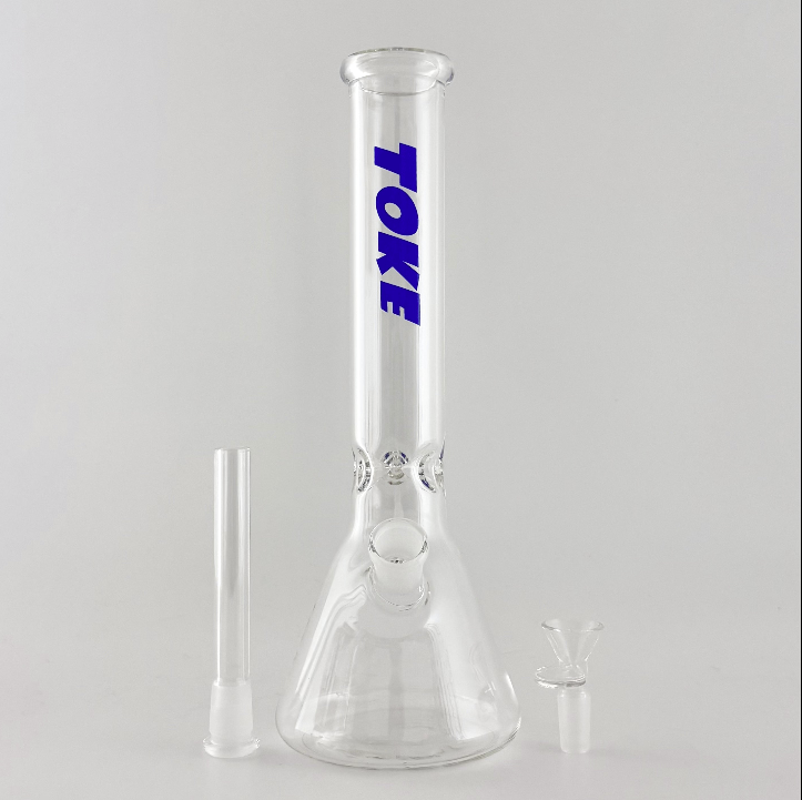O TOKE - 12" Beaker Bongs – 4mm Thick Glass