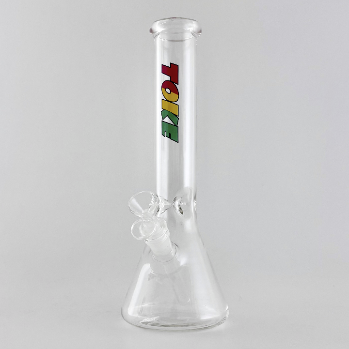 O TOKE - 12" Beaker Bongs – 4mm Thick Glass