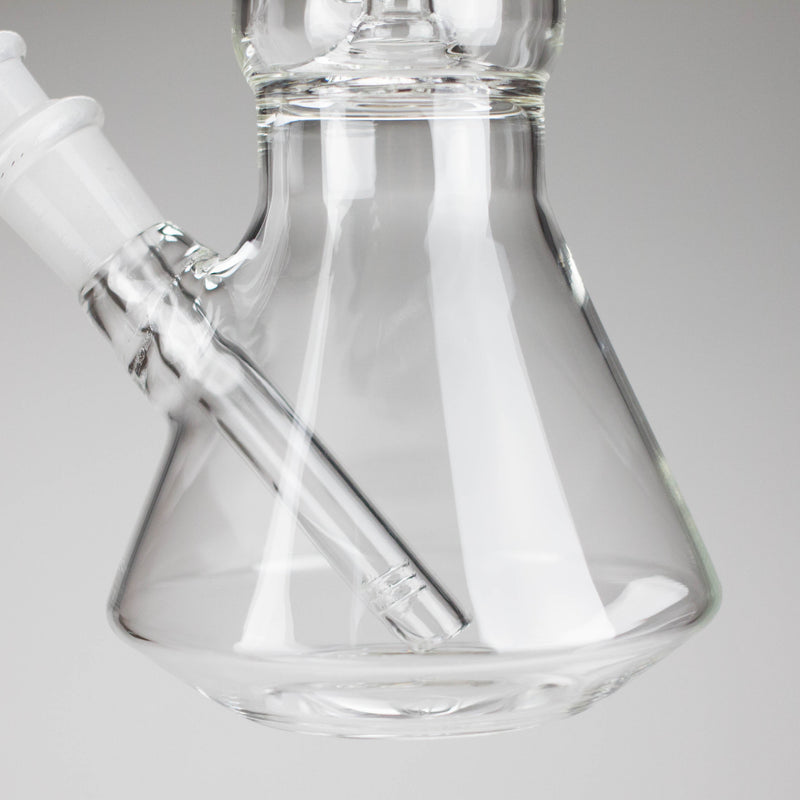 O 12" Beaker glass water bong with Perc [GP1968]