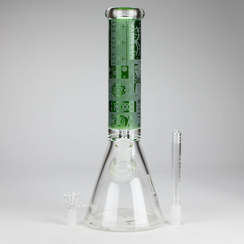 O Legendary™ | 14" 9mm Sandblast Beaker [LG 271]