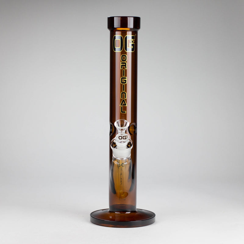 O OG Original | 14" Full Colour Straight Tube Glass Water Bong [OG 691]