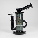 Legendary™ | 10" Inner Recycler Rig [LG 321] Glass Bong Smoking Cat Distribution Black