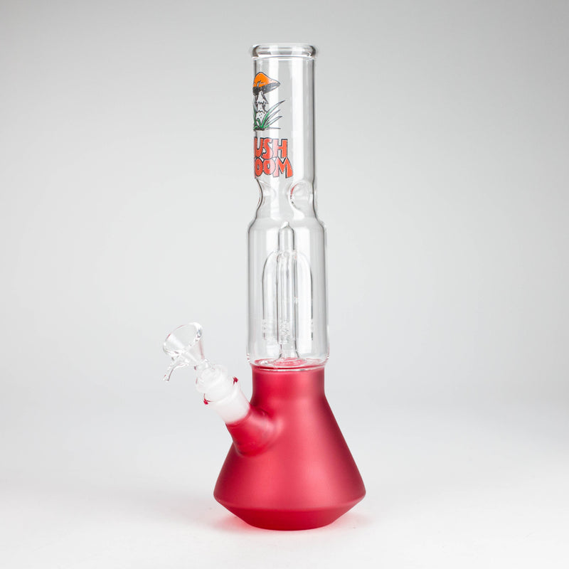 O 12" Beaker glass water bong with Perc [GP1968]